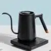 timemore fish electric kettle 600ml black blue background